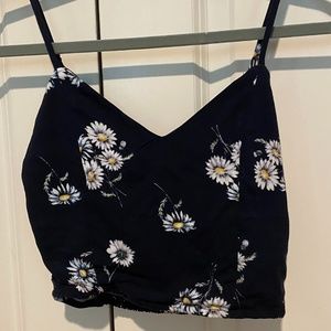 daisy crop top